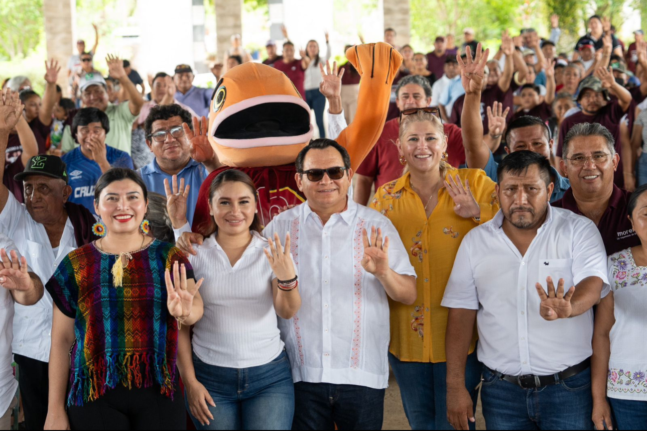 El Gobernador electo reiteró que el plan Renacimiento Maya será la base del impulso económico. El Gobernador electo reiteró que el plan Renacimiento Maya será la base del impulso económico.