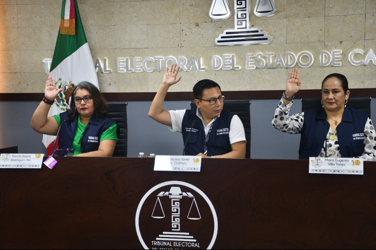 Tribunal Electoral de Campeche ordena al IEEC retomar denuncias por actos anticipados de campaña de MC