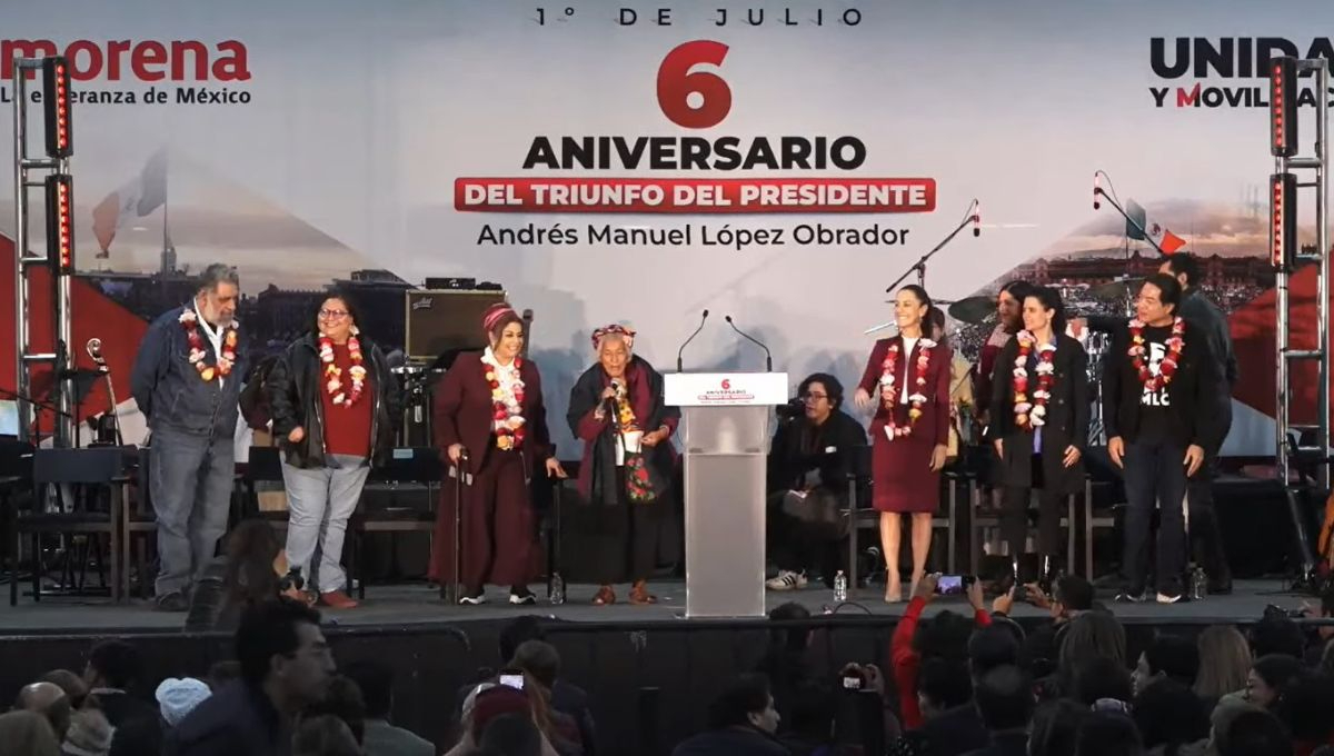 Celebración del sexto aniversario del triunfo del presidente Andrés Manuel López Obrador: En Vivo