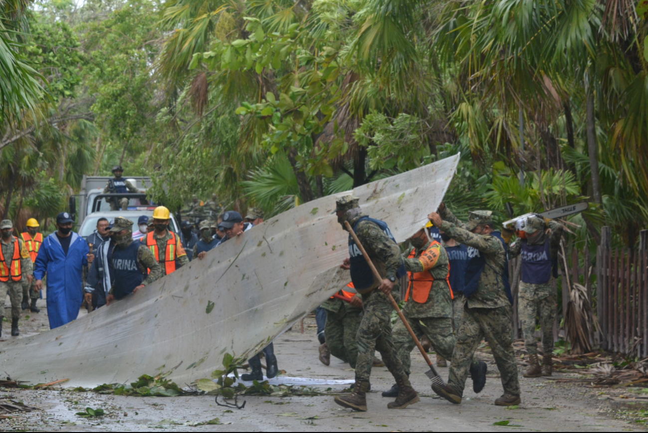 El Huracán Beryl llegará a Quintana Roo como categoría 2 El Huracán Beryl llegará a Quintana Roo como categoría 2