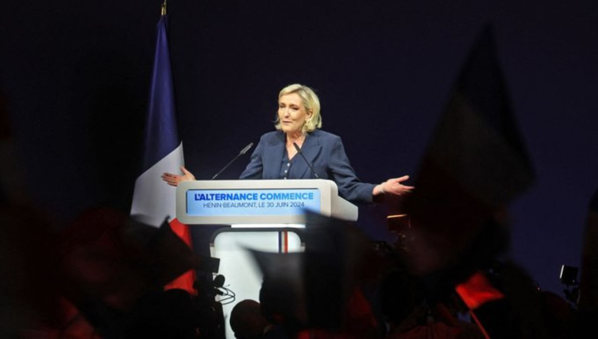 Impactante victoria de Marine Le Pen en las elecciones legislativas francesas