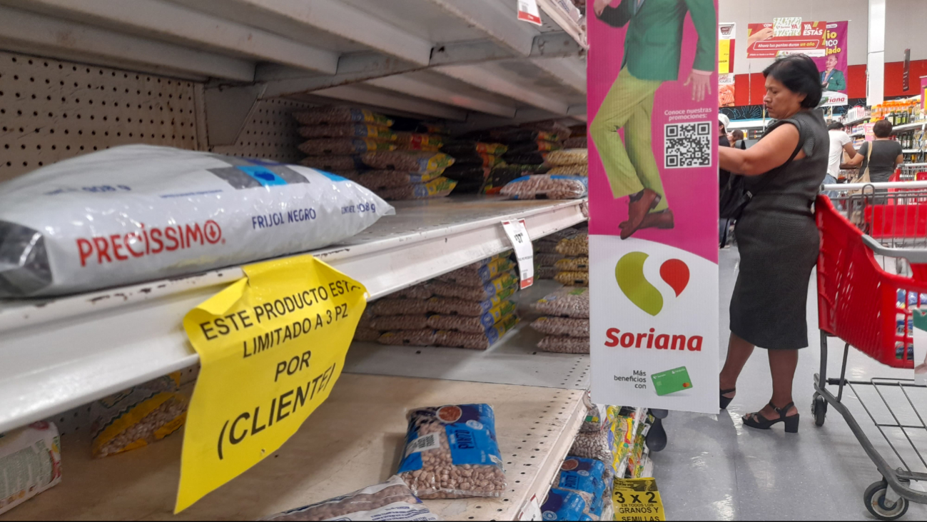 Se han comenzado las compras de pánico Se han comenzado las compras de pánico