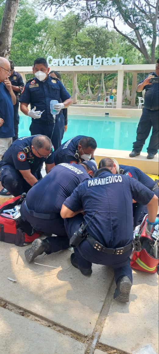 El menor fue trasladado a un hospital de emergencia El menor fue trasladado a un hospital de emergencia