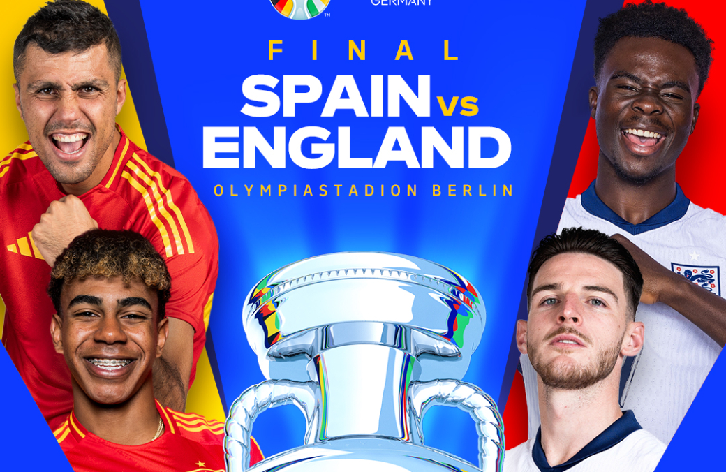 España vs Inglaterra: a qué hora y dónde ver en vivo la Final de la Eurocopa