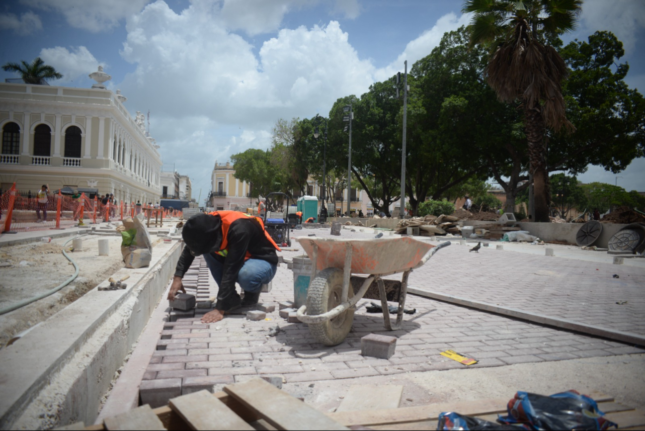 Se prevé que las obras continúen hasta el próximo mes Se prevé que las obras continúen hasta el próximo mes