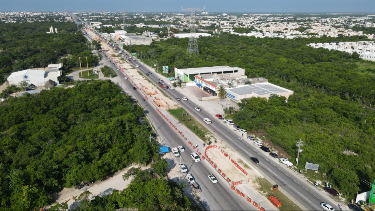 El cadáver del puma quedó tendido en la carretera Cancún-Chetumal El cadáver del puma quedó tendido en la carretera Cancún-Chetumal
