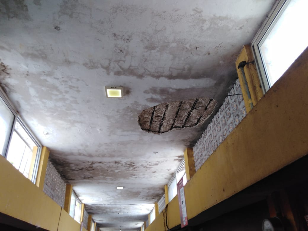 El colapso se debió al mal estado del mercado de Izamal El colapso se debió al mal estado del mercado de Izamal