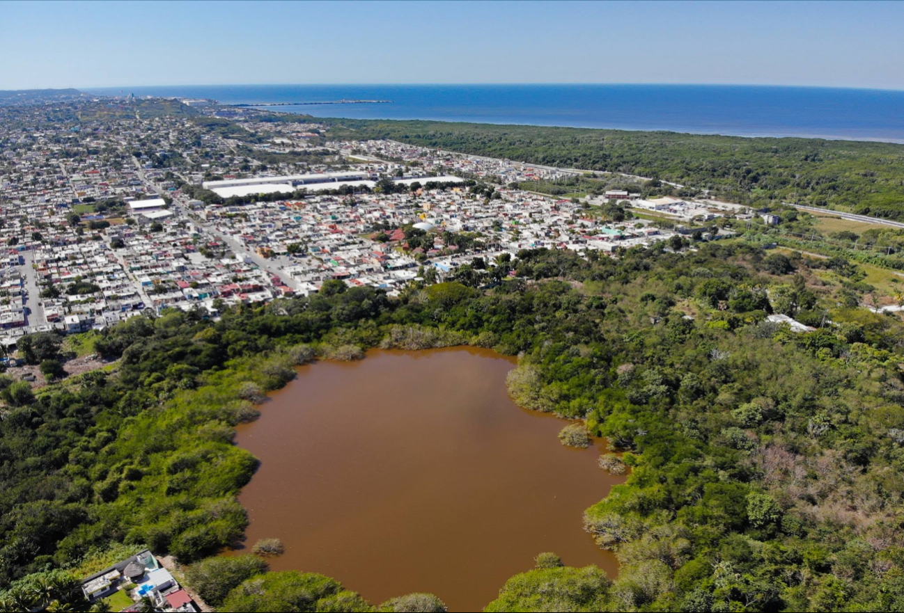 Laguna de Yadzib, un tesoro natural escondido en la capital de Campeche