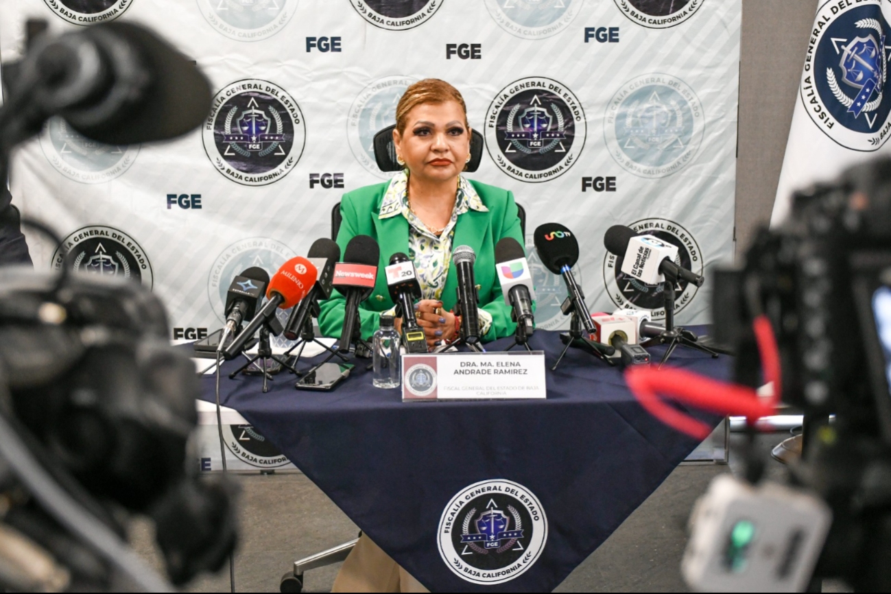 María Elena Andrade Ramírez, fiscal de Baja California, trabaja en las investigaciones del caso María Elena Andrade Ramírez, fiscal de Baja California, trabaja en las investigaciones del caso