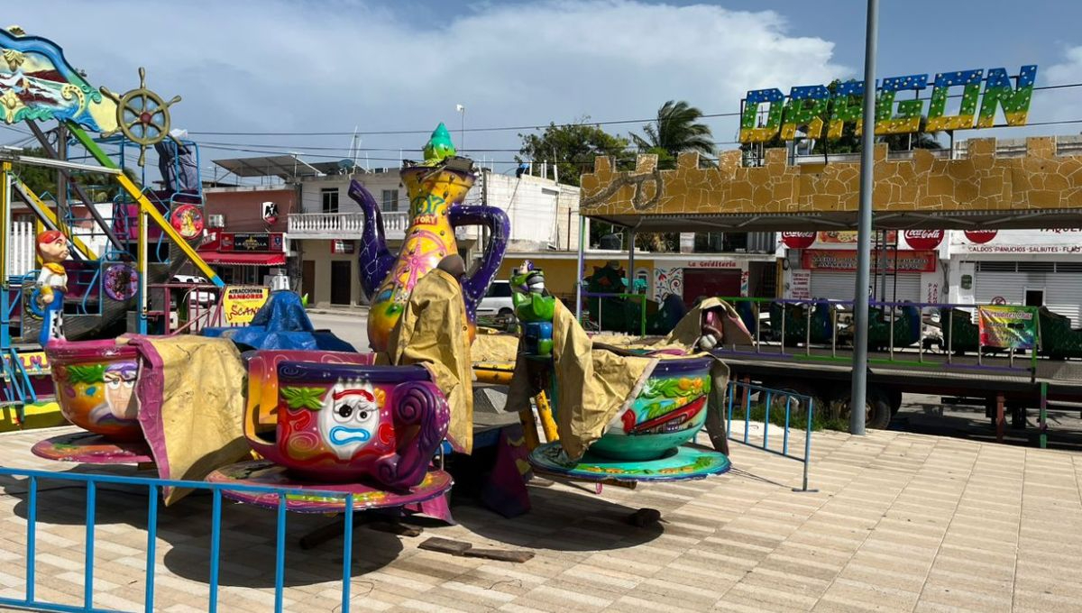 Así lucen los juegos que formarán parte de la feria de Progreso Así lucen los juegos que formarán parte de la feria de Progreso