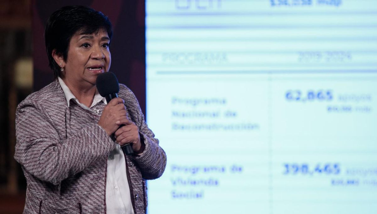 Edna Elena Vega Rangel, titular de la Secretaría de Desarrollo Agrario, Territorial y Urbano (Sedatu) Edna Elena Vega Rangel, titular de la Secretaría de Desarrollo Agrario, Territorial y Urbano (Sedatu)