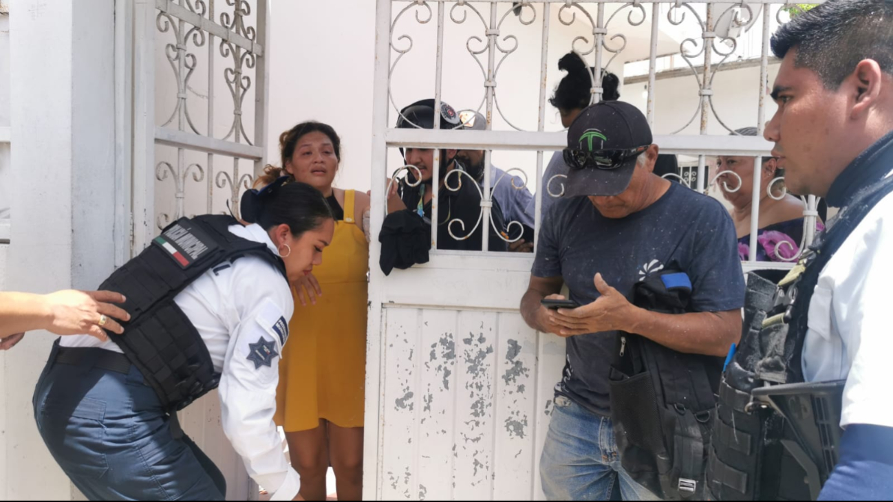 La confrontación movilizó a agentes municipales y estatales. La confrontación movilizó a agentes municipales y estatales.