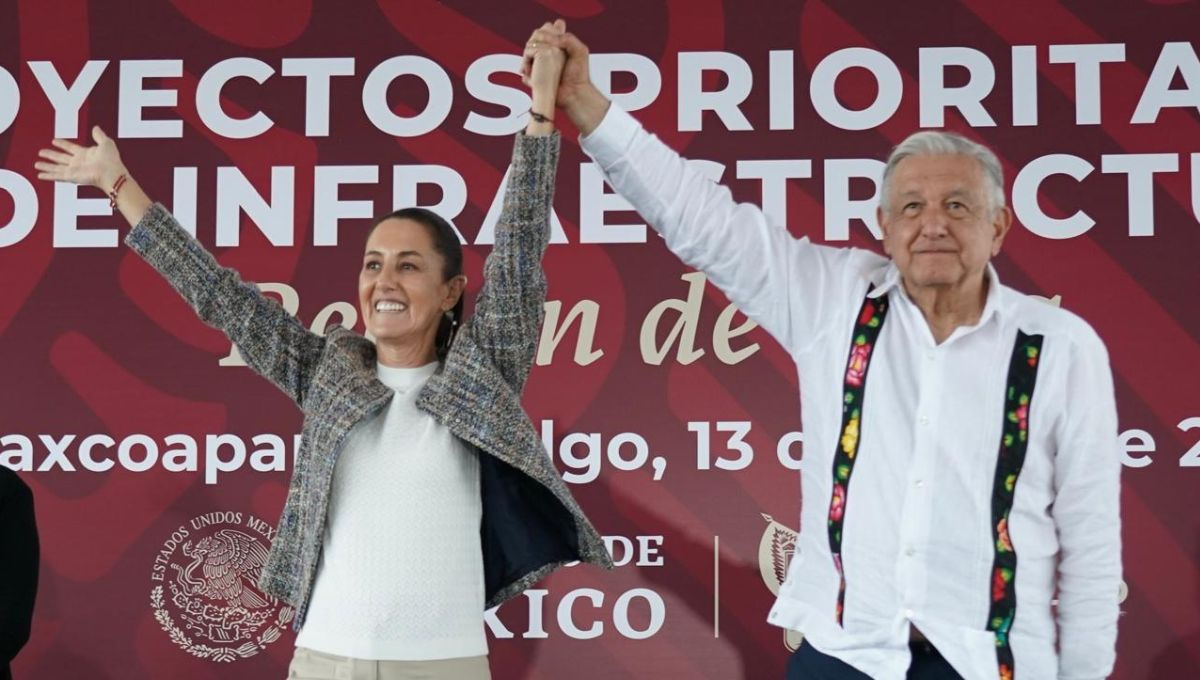 Claudia Sheinbaum y Andrés Manuel López Obrador Claudia Sheinbaum y Andrés Manuel López Obrador