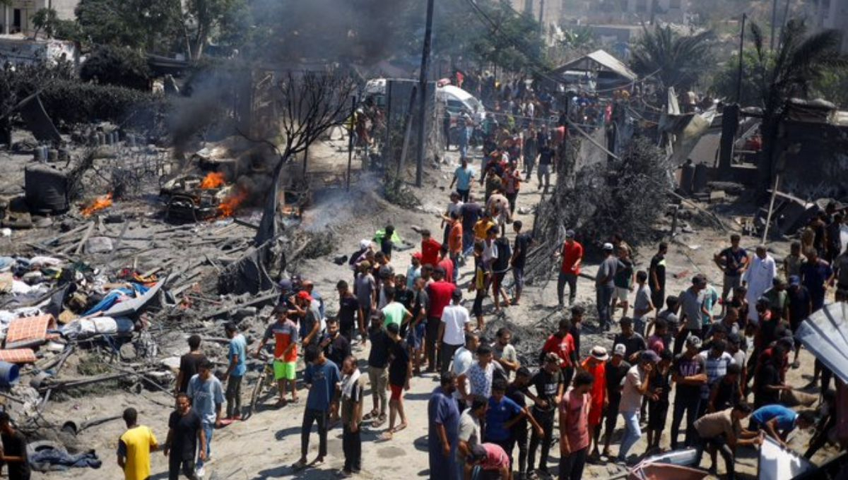 Bombardeo israelí en Gaza deja al menos 20 muertos y más de 100 heridos en zona humanitaria