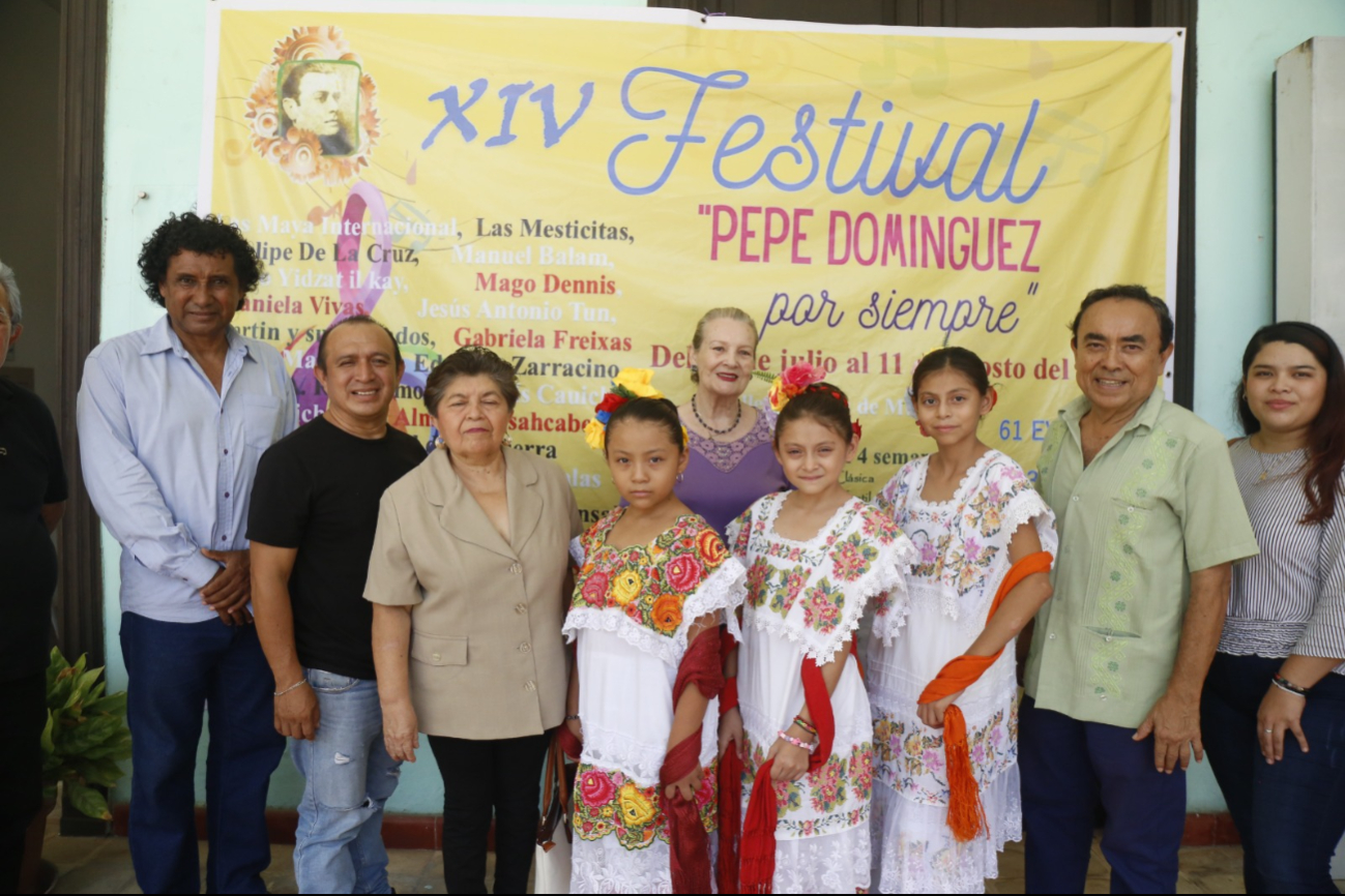 Anuncian el festival ‘Pepe Domínguez por siempre’ con 13 sedes en Yucatán
