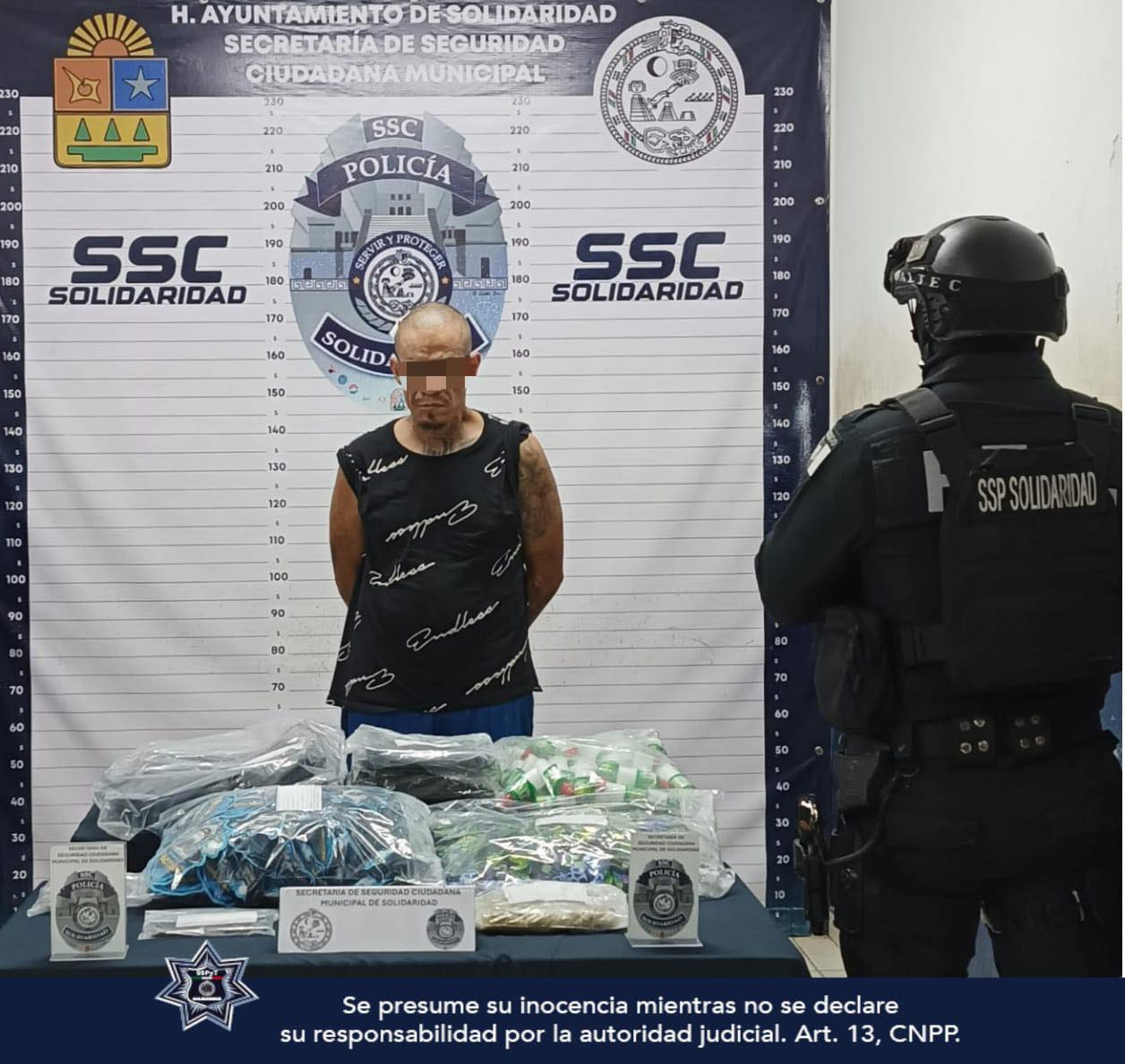 El hombre quedó a disposición de la FGE El hombre quedó a disposición de la FGE