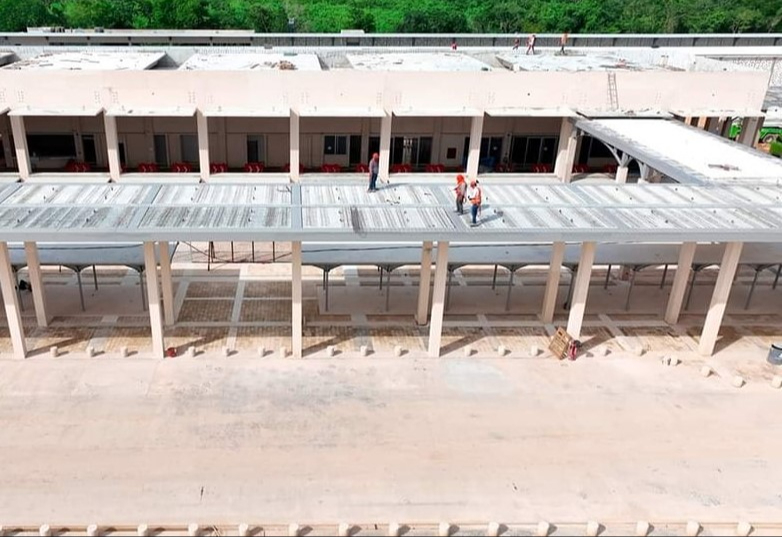 Las obras del Tren Maya avanzan Las obras del Tren Maya avanzan