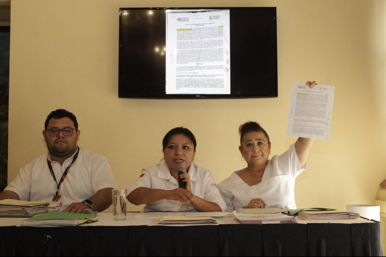 Trabajadores denuncian corrupción, trafico de influencias, nepotismo, peculado, conflicto de intereses