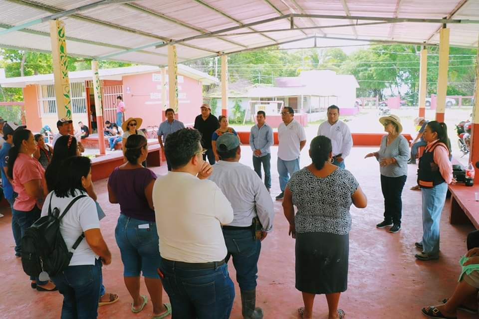 Así se desarrolló la ceremonia en Palizada Así se desarrolló la ceremonia en Palizada
