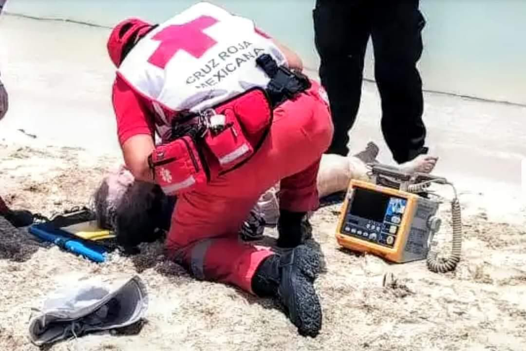 En el lugar, se detectaron las llamadas de auxilio que hacía agitando los brazos de la visitante En el lugar, se detectaron las llamadas de auxilio que hacía agitando los brazos de la visitante