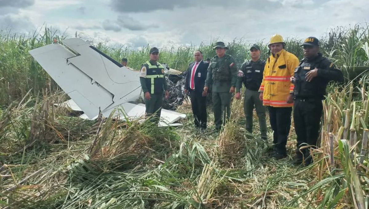 En Venezuela dos mexicanos mueren en accidente de avioneta ligada al narcotráfico