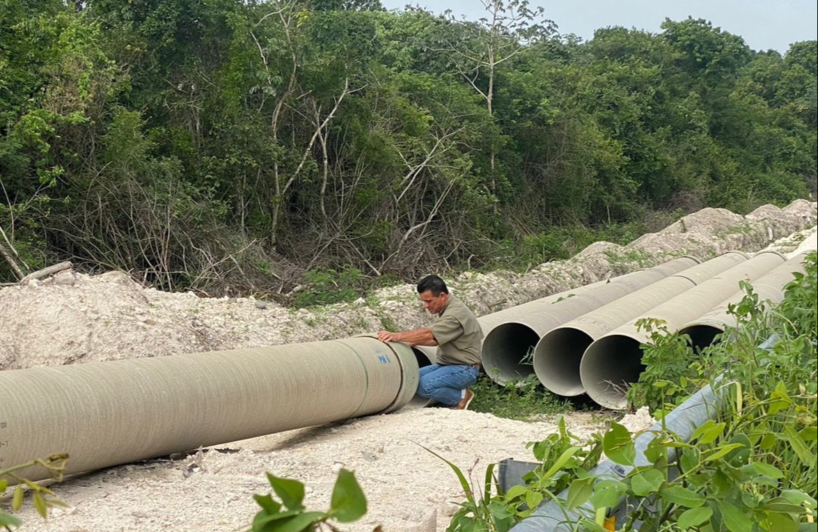 La mayor parte del canal se encuentra en Calakmul. La mayor parte del canal se encuentra en Calakmul.