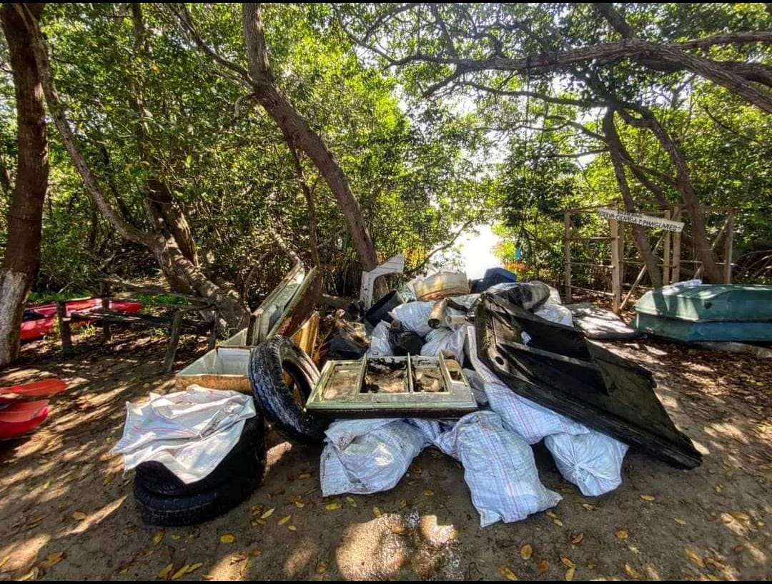 Retiran 25 toneladas de basura de 18 cenotes en Yucatán