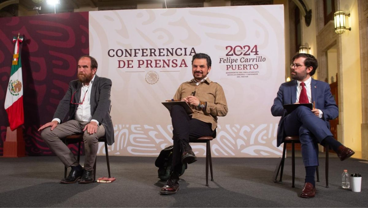 Ruy López, Zoé Robledo y Alejandro Svarch
