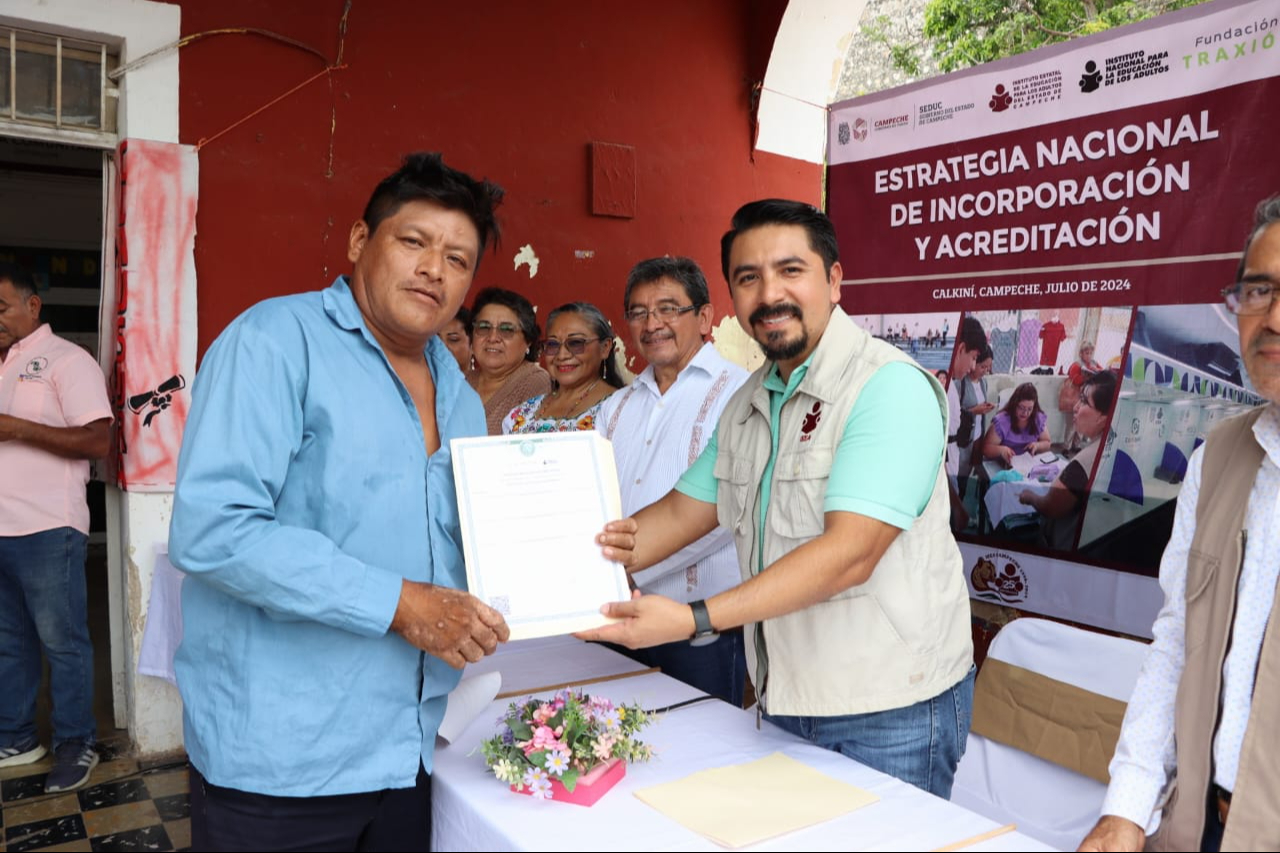   IEEA Campeche busca que 750 adultos concluyan su educación básica   