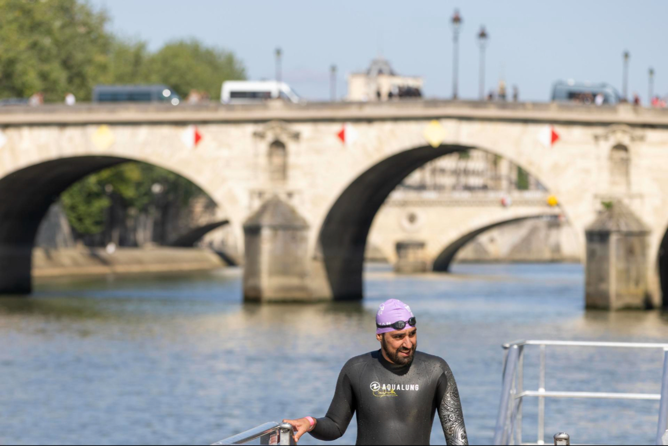 Río Sena con mala calidad de agua; El triatlón tuvo que ser pospuesto