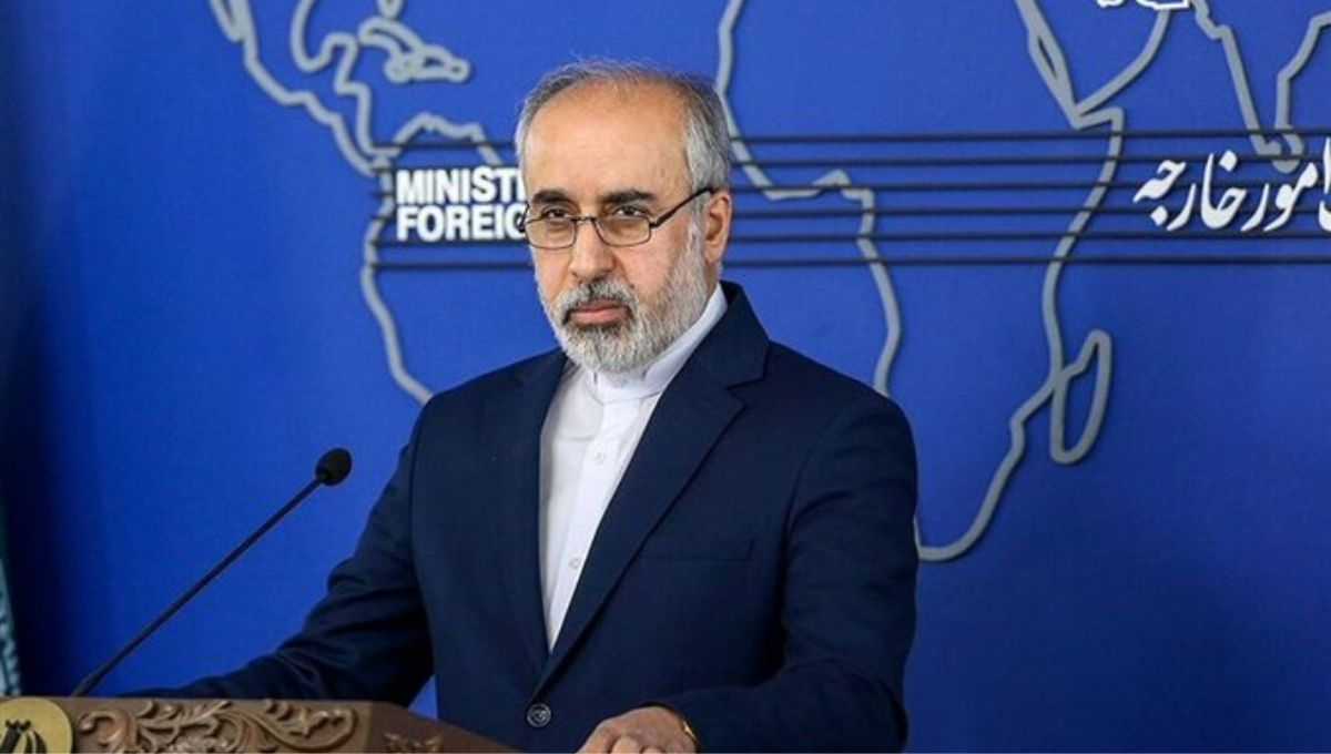 Nasser Kananí, portavoz del Ministerio de Exteriores iraní Nasser Kananí, portavoz del Ministerio de Exteriores iraní