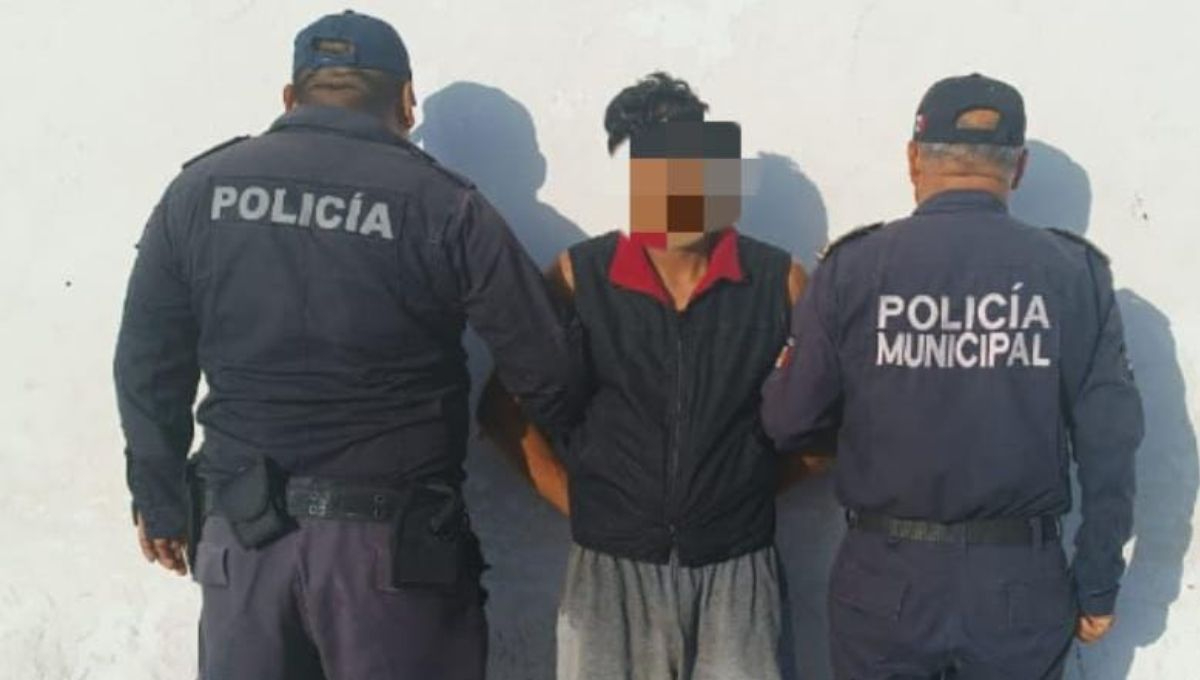 Policías retienen a presunto delincuente en Progreso Policías retienen a presunto delincuente en Progreso