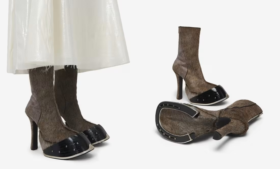 Estas son las botas de pezuña que cuestan 50 mil pesos mexicanos, exclusivas del diseñador Alexander McQueen