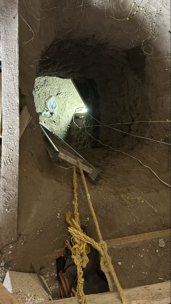 Profundidad del túnel en Acolman Profundidad del túnel en Acolman