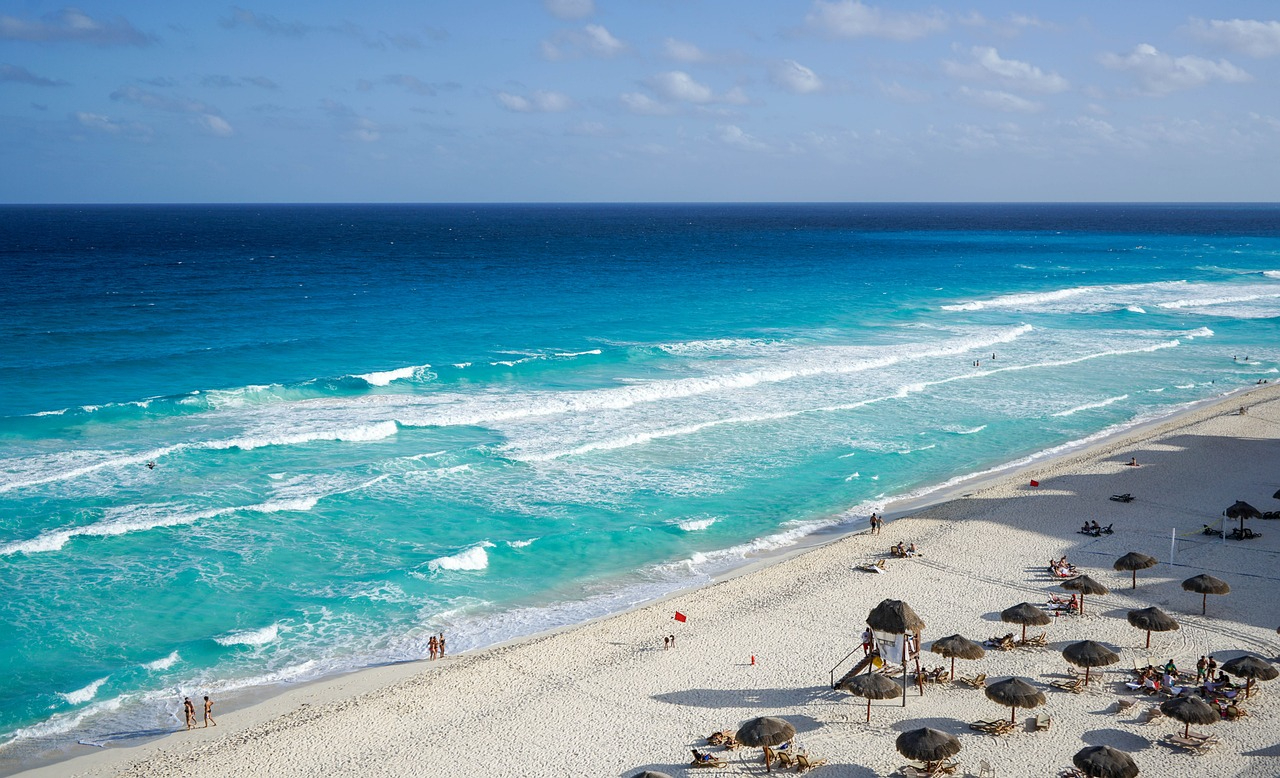Algunas playas de Cancún son las favoritas del turismo para vacacionar