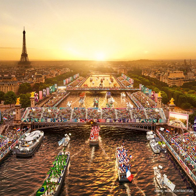 Río Sena, sede de la inauguración de los Juegos Olímpicos de París 2024