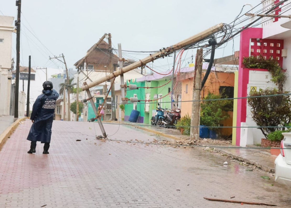 Apagones en Isla Mujeres deja pérdidas económicas a los habitantes