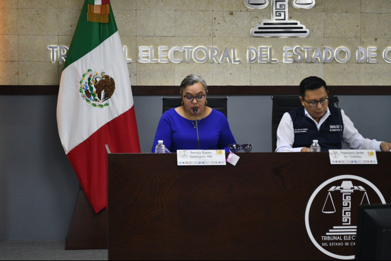 Tribunal Electoral de Campeche falla a favor de MC por retraso de 37 días del IEEC