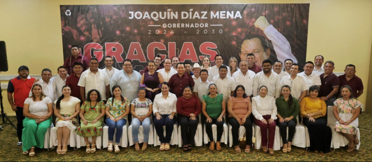 Joaquín Díaz Mena exhorta  a priorizar  el desarrollo humano en los municipios de Yucatán