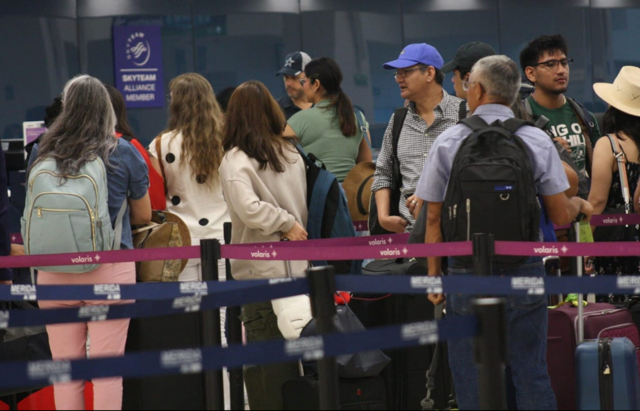 VivaAerobus cancela el vuelo de la CDMX hacia Mérida