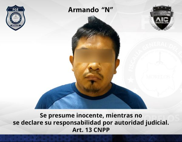 Armando "N", de 33 años Armando "N", de 33 años