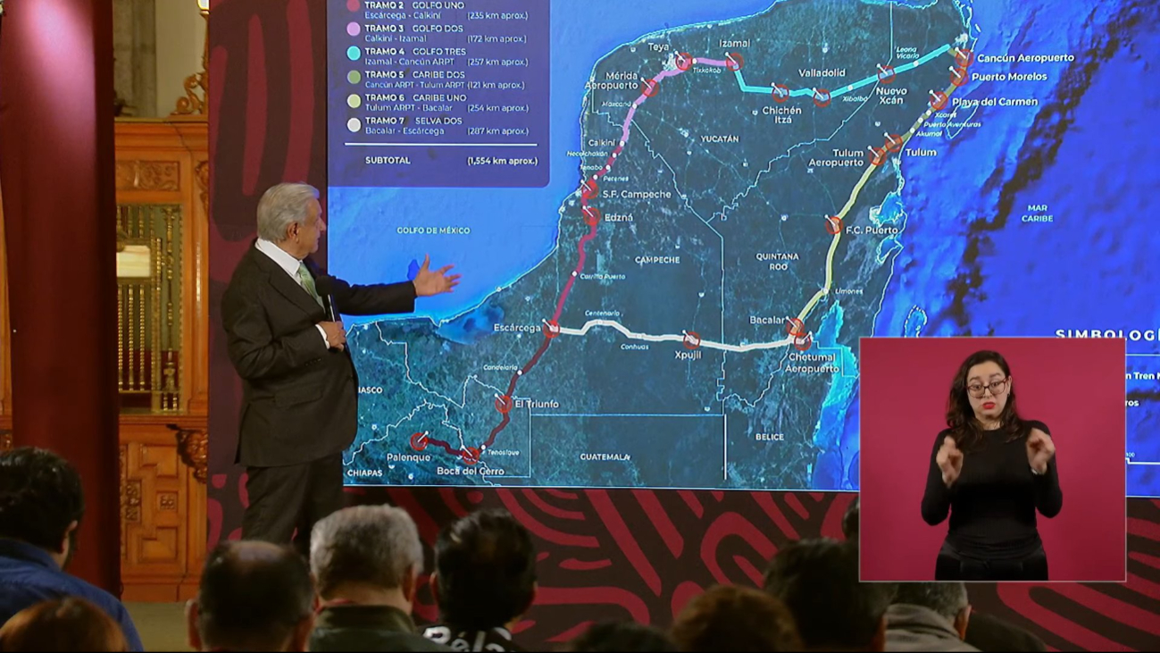 El Tren Maya estaría operando en su totalidad antes de finalizar septiembre El Tren Maya estaría operando en su totalidad antes de finalizar septiembre
