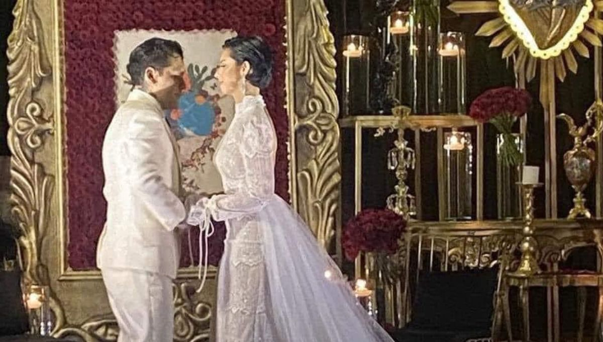 Así habrían lucido Christian Nodal y Ángela Aguilar en la boda