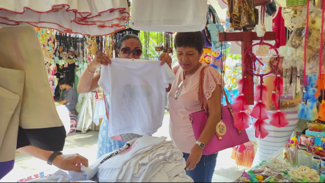 Turismo religioso en Ciudad del Carmen dispara venta de artesanos; recuperan el 100% de su inversión