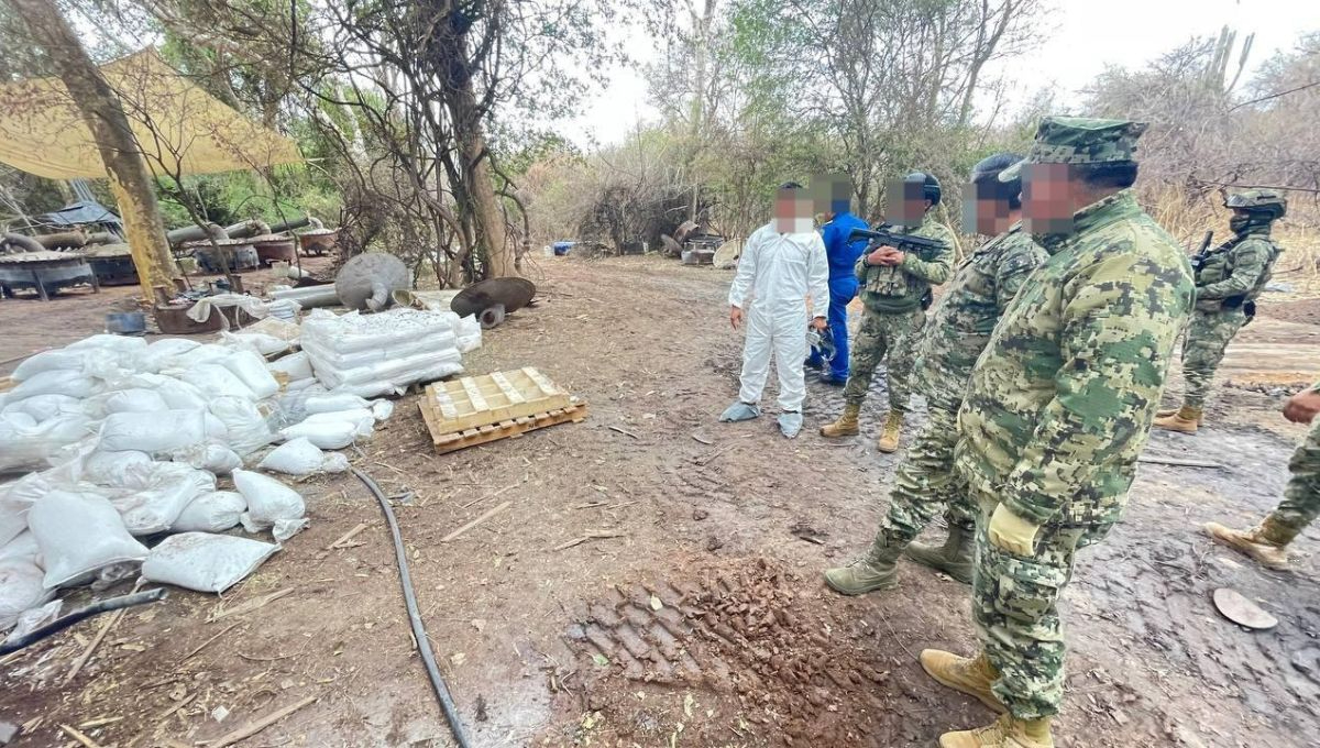 En Sinaloa, Sonora y Durango, la Marina desmanteló 219 laboratorios clandestino de drogas sintéticas y bodegas En Sinaloa, Sonora y Durango, la Marina desmanteló 219 laboratorios clandestino de drogas sintéticas y bodegas