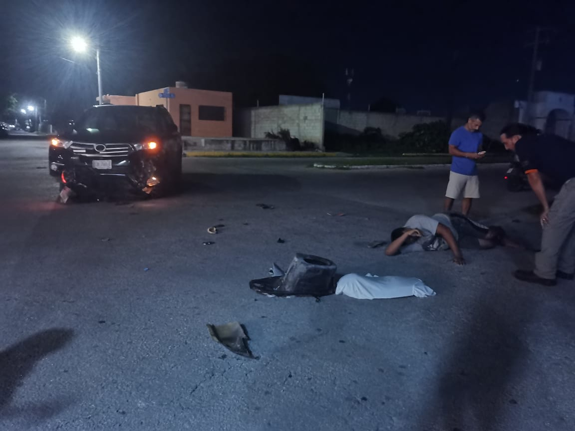 Los lesionados fueron auxiliados por personas que circulaban en el lugar Los lesionados fueron auxiliados por personas que circulaban en el lugar