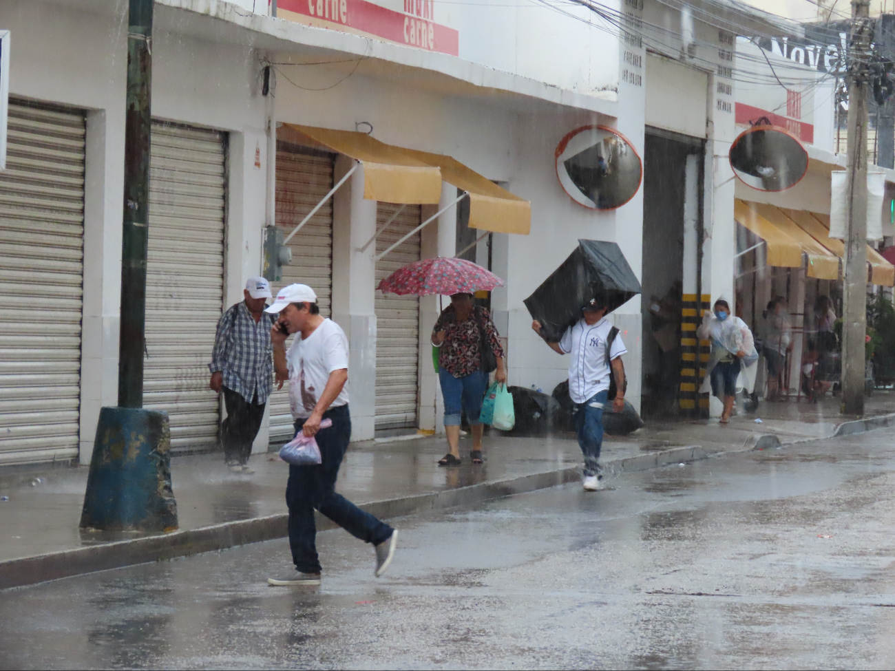 Las lluvias continuarán esta semana en Yucatán Las lluvias continuarán esta semana en Yucatán