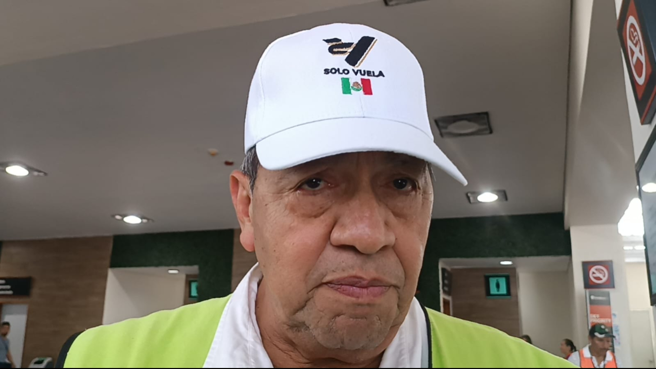 Alejandro Salomé Iturria Luna, administrador del aeropuerto, destacó la importancia de la obra para la movilidad y los usuarios del aeropuerto. Alejandro Salomé Iturria Luna, administrador del aeropuerto, destacó la importancia de la obra para la movilidad y los usuarios del aeropuerto.