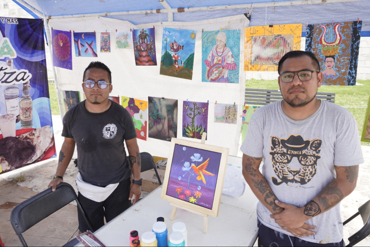 Realizarán mural en Champotón que unirá la cultura maya y oaxaqueña