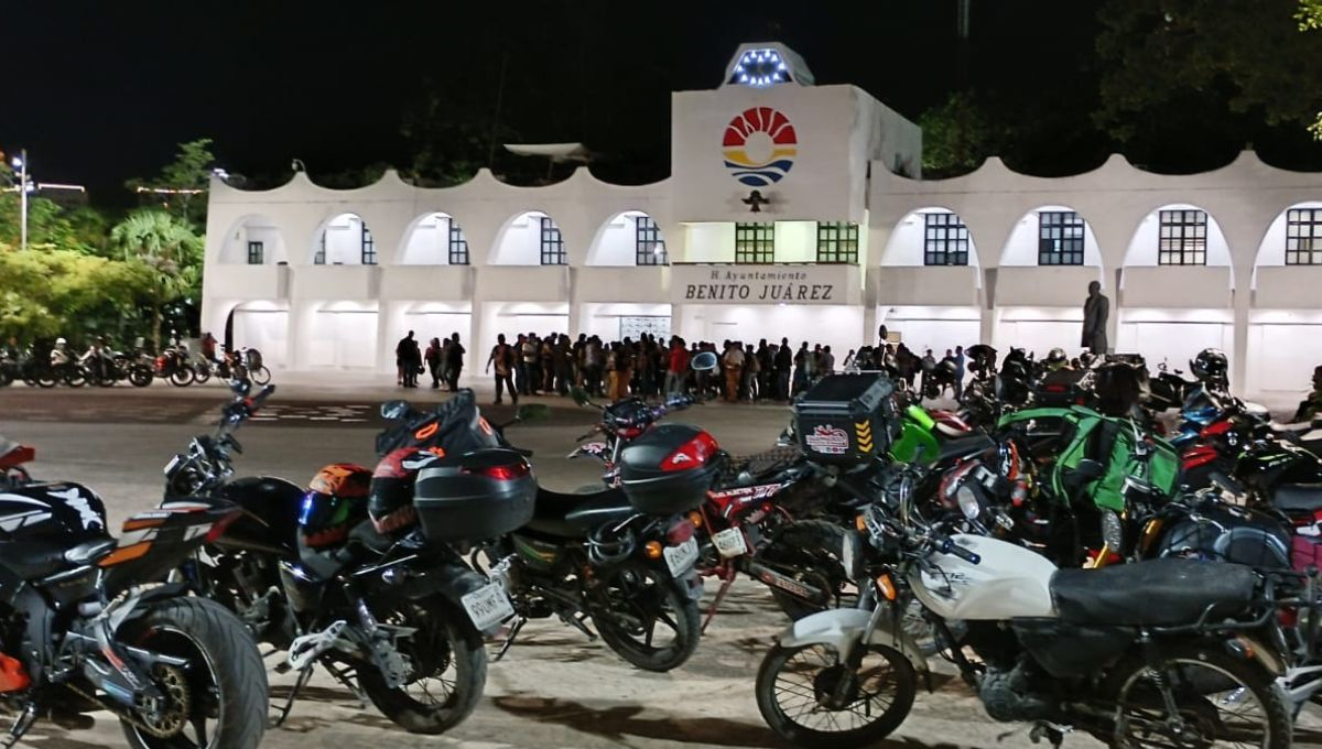 Bikers buscan alcanzar acuerdo antes de decretar Ley Chaleco en Cancún